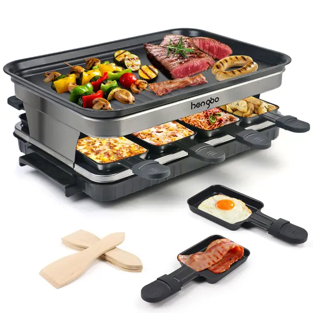hengbo hb-105 raclette 8 personas