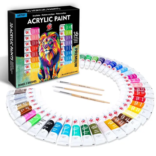 tbc the best crafts 36 colores set