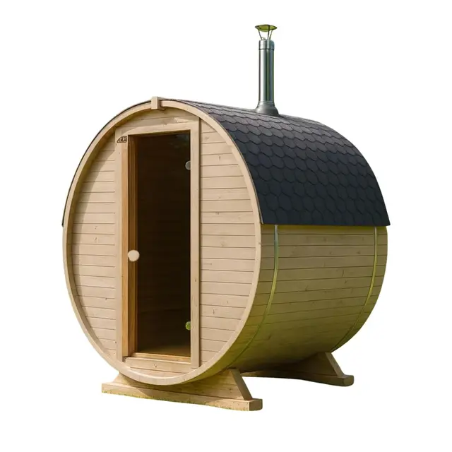 gardj sauna de barril abeto nórdico