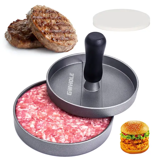 gwhole gm-es015 prensa hamburguesas