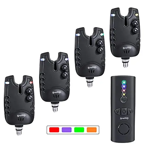 sougayilang kit carpa 4+1 alarmas led
