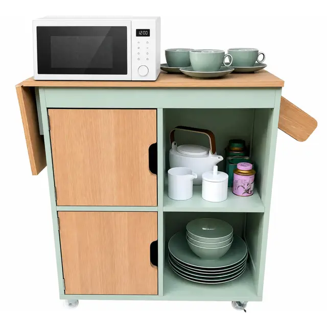 vivea furniture isla cocina verde