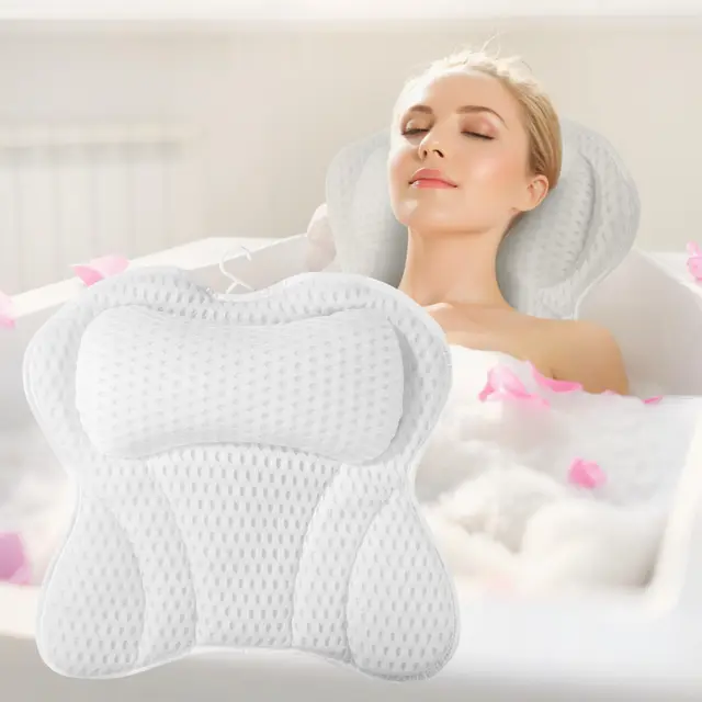 dubuoza almohada bañera malla 4d