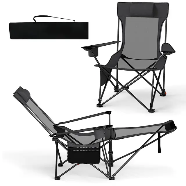 costway silla plegable camping con