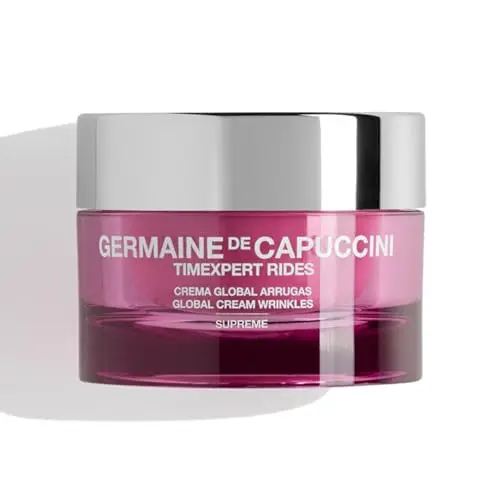 Germaine de Capuccini - Timexpert Rides - Crema Global Arrugas Supreme - Crema facial antiarrugas de mujer - Disminuye arrugas - Suaviza los rasgos de expresión - 50 ml