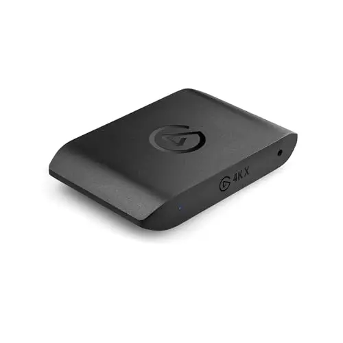 Elgato 4K X - Captura en 4K144 con una latencia ultrabaja en PS5|Pro, Xbox Series X|S, Nintendo Switch 2, OBS y más, HDMI 2.1, VRR, HDR10, USB 3.2, Streaming y Grabación, compatible con PC|Mac|iPad