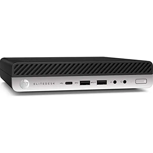 HP Ordenador de sobremesa EliteDesk 800 G3 Mini, procesador Core i5-6400T, 8 GB de RAM, SSD de 240 GB, Windows 11 Pro (reacondicionado)