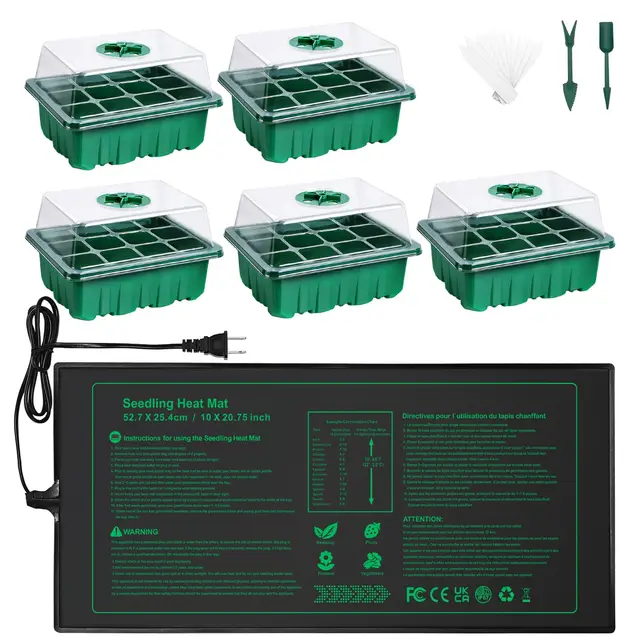 namotek mini invernadero calefactado 60