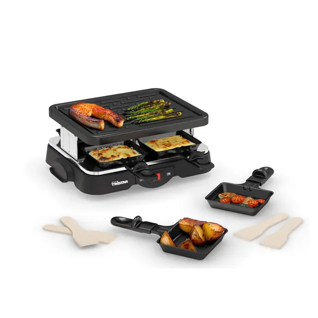 Tristar RA-2949 – Parrilla adecuada para cuatro personas, con grill