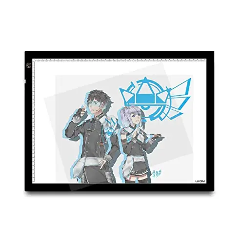 Huion A3 Caja de Luz para Calcar, Tablero de Trazado Digital para Artes Gráficas con Luz LED de 23,5 Pulgadas, ideal para Animacion, Dibuja, Bosquejo, Tatoo, Copiar