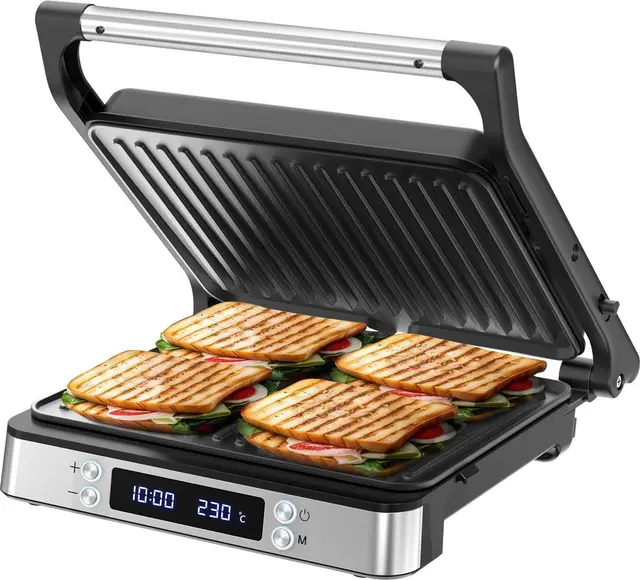 olvy sandwichera eléctrica 2000w