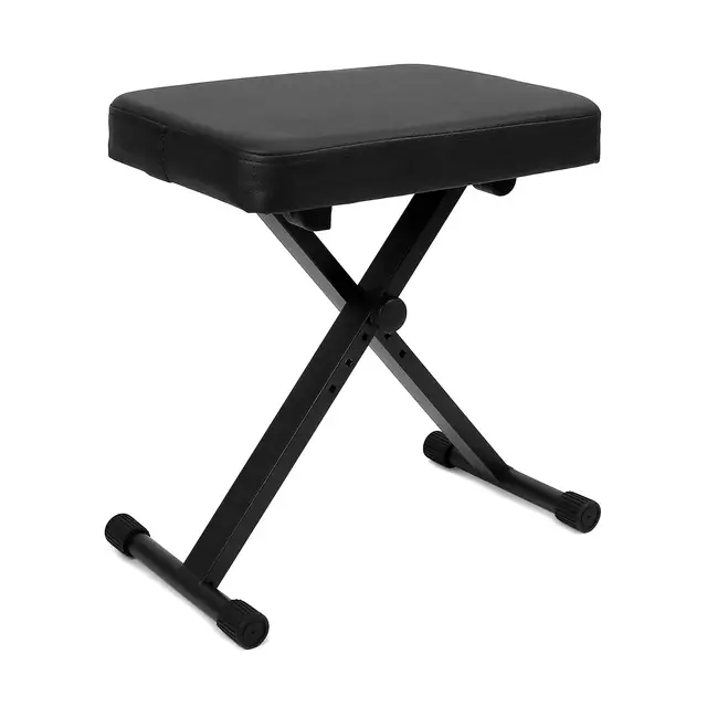 qwork banqueta piano ajustable