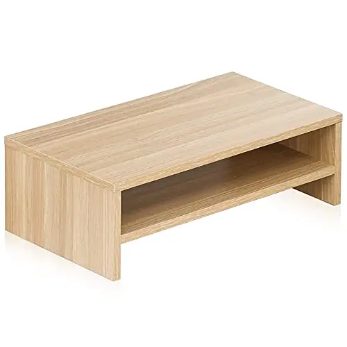 fitueyes soporte monitor madera amarillo