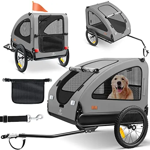 kesser boxer 2 en 1 remolque perro bici