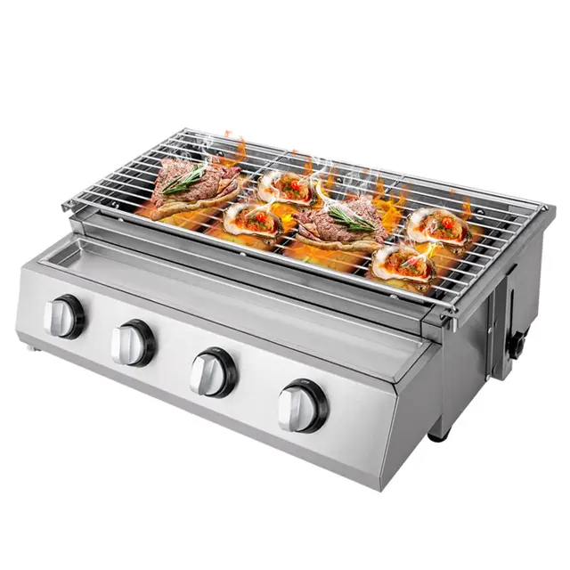 gdskr mesa 4 quemadores gas