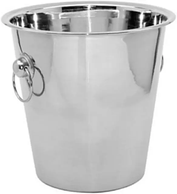 arga cubo champán inoxidable con asas