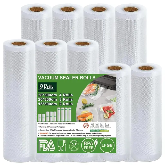 omtofo rollos envasadora bolsa vacío 9