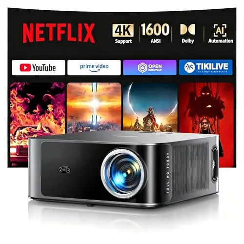 TOPTRO Proyector 4K Laser