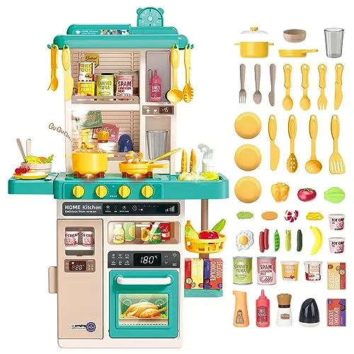 deao cocina juguete 50 accesorios azul