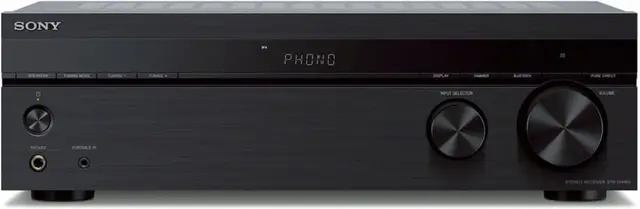 Sony STR-DH190 - Receptor estéreo (Bluetooth, Entrada Phono, Compatible con Tocadiscos), Color Negro