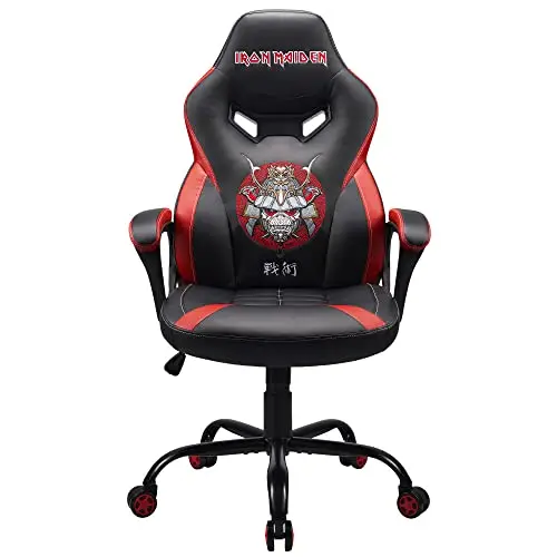 Subsonic Iron Maiden - Silla Gaming - Asiento Gamer para Escritorio - Sillon de Oficina Tall S/M
