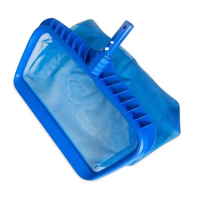 Recogehojas Piscina, Red de Piscin, Recogehojas para Piscinas, Recogehojas de Fondo, Recogehojas para Fondo Piscina, Pool Skimmer Rake Net, sin Polos, Azul