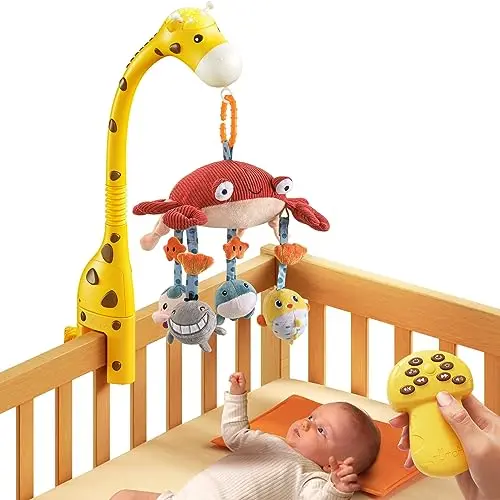 tumama móvil cuna musical giratorio