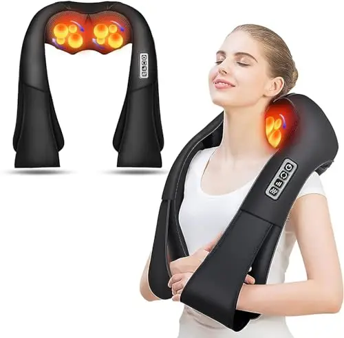 aerlang masajeador cervical shiatsu con