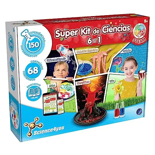 science4you súper kit de ciencias 150
