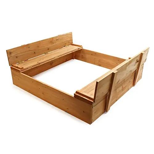 wiltec 51387 arenero barco madera