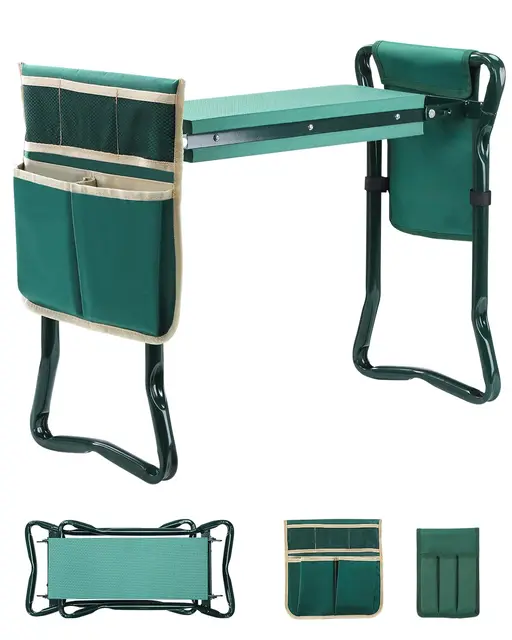 ohuhu banco de jardinería plegable