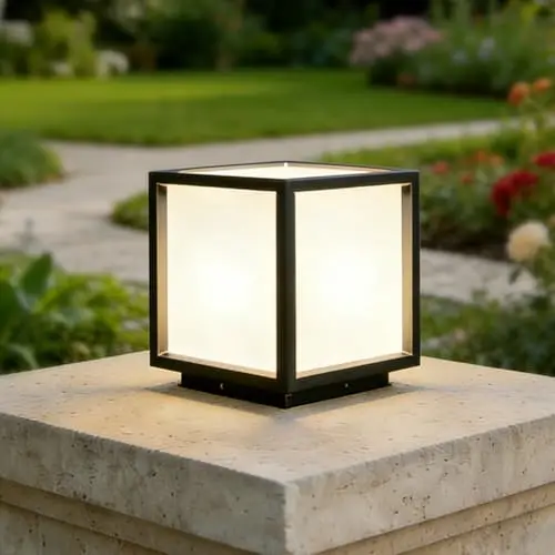 ebion farola jardín 15w ip65 sobremuro