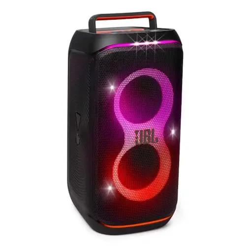 JBL, PartyBox Club 120 - Altavoz Bluetooth con luz a Prueba de Salpicaduras, 160 W RMS