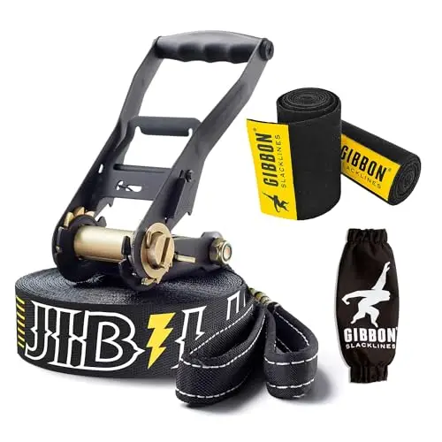 gibbon jibline slackline black