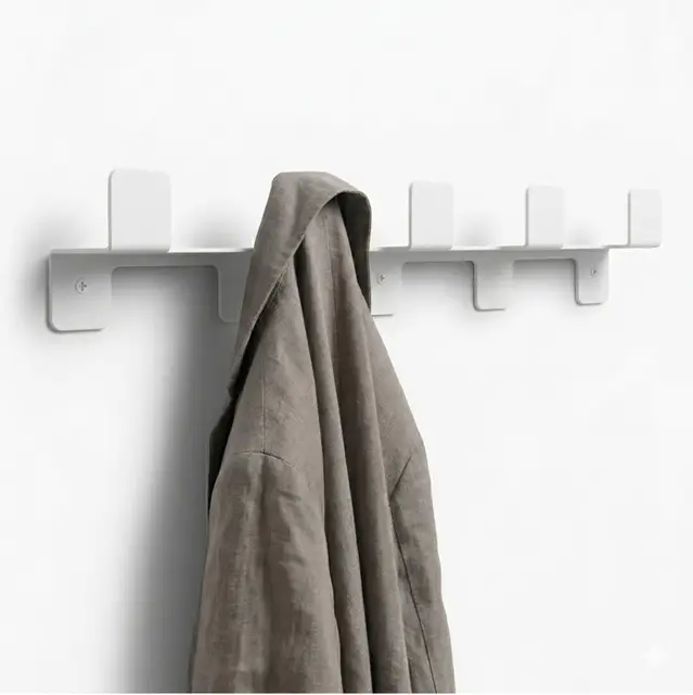 yunke air perchero de pared 5 ganchos