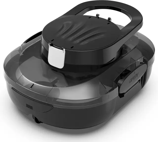 (2026 Upgrade) S1PRO Robot Piscina, 120 Min de Limpieza, Doble Motor Robot Limpiafondos Piscina Sin Cable, Carga en 2.5h, Autoaparcable, para Piscinas de Fondo Plano 100 m², Blanco-Negro