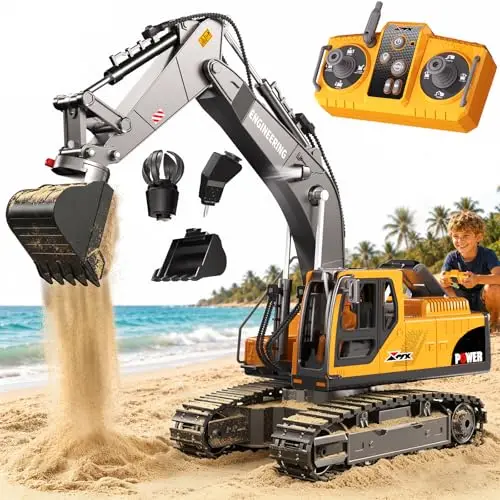 graceduck excavadora rc 3 en 1