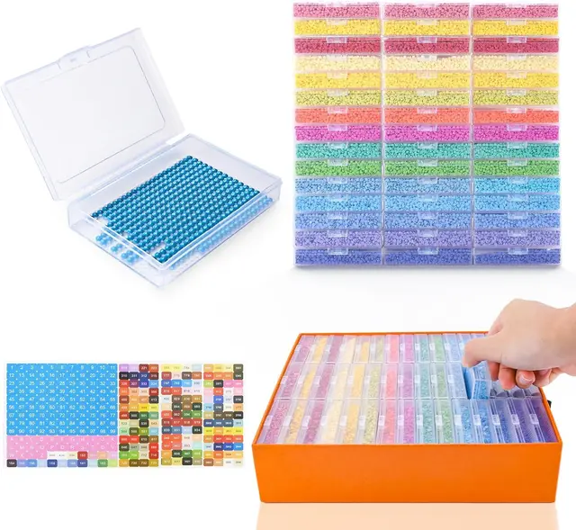 tegove kit 45 piezas diamond painting