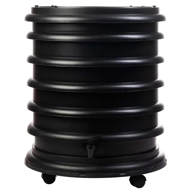 Wormbox, Wb4N, Vermicompostador 4 Bandejas Negro - 64 litros
