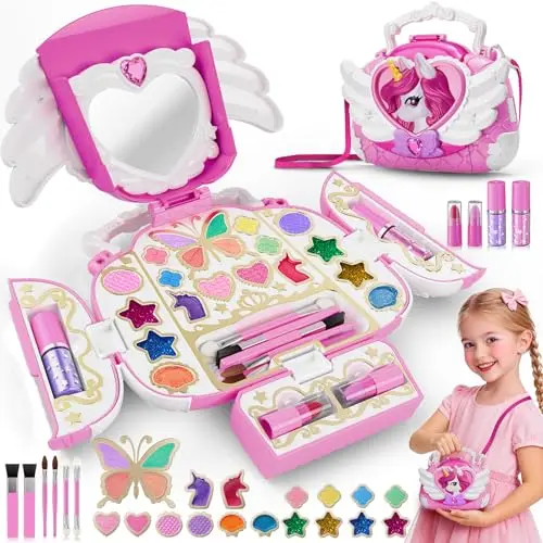 kidluna unicornio kit maquillaje