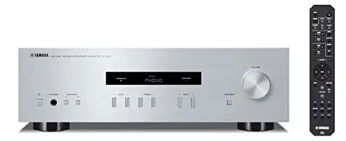 Yamaha A-S201 - Amplificador Hi-Fi estéreo de 100 W, plateado
