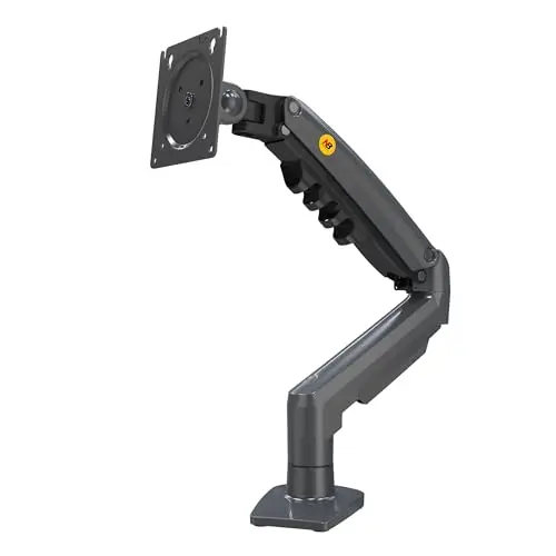 Ergosolid Soporte para Pantalla de Monitor de PC, Brazo ergonómico de Resorte de Gas articulado, 17-30 Pulgadas, VESA 75 mm y 100 mm, Giratorio 360 °