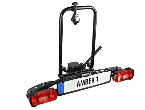 Eufab 11559 Amber 1 - Portabicicletas para Bicicletas eléctricas