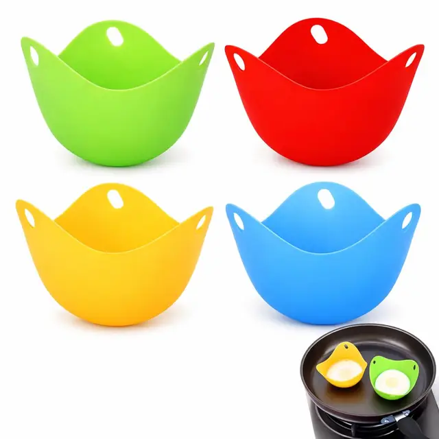 ackkor juego 4 moldes huevos pochados
