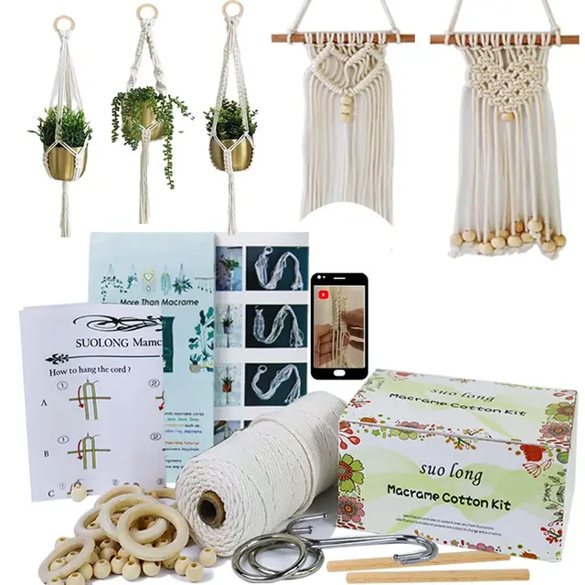 suo long 21e kit macramé algodón 100m