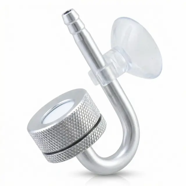 qwork difusor co2 acuario con ventosa