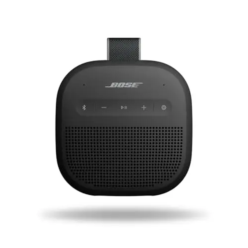 Bose SoundLink Micro (2.ª generación) Altavoz Bluetooth portátil, Altavoz para Exterior inalámbrico, hasta 12 h de autonomía, Resistente al Agua y al Polvo, Negro