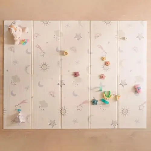 nuby alfombra bebé plegable reversible