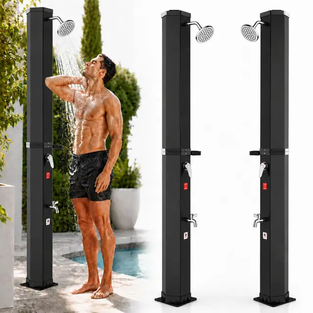 bsteciar solardusche ducha solar 60l