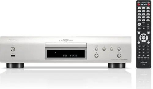 DENON DCD-900NE - Reproductor de CD Hi-Fi (soporta CD, CD-R/RW, MP3, WMA y USB), Color Negro